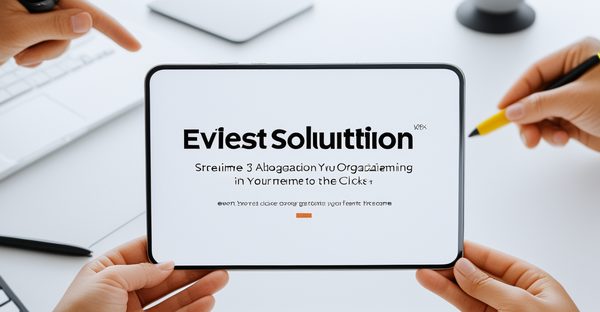 Solution événement : simplifiez et optimisez votre organisation en 3 clics