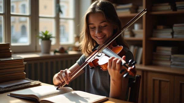 Vous méritez des cours de violon à Grenoble qui vous font progresser